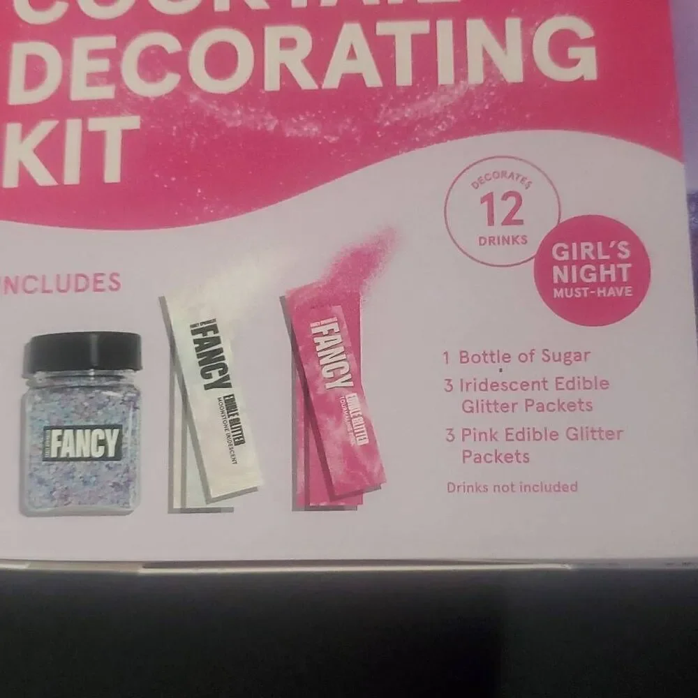 NIB FANCY SPRINKLES COSMIC DREAMER COCKTAIL DECORATING KIT